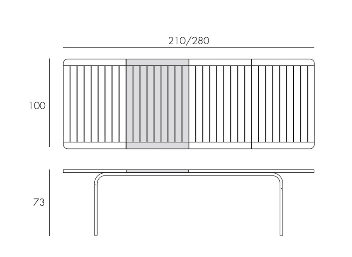 Tavolo Alloro allungabile 210 Extensible – Nardi 4