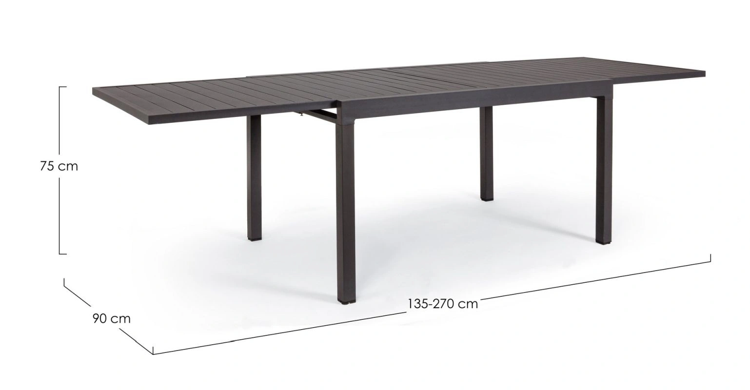 Tavolo allungabile Pelagius 135-270×90 – Extensibile – Bizzotto YK11 11